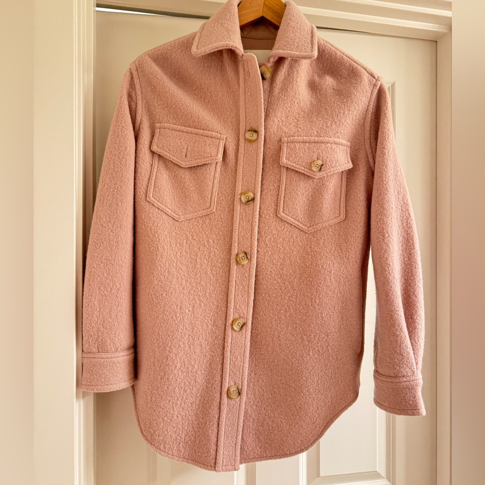 Wilfred Blush Utility Jacket